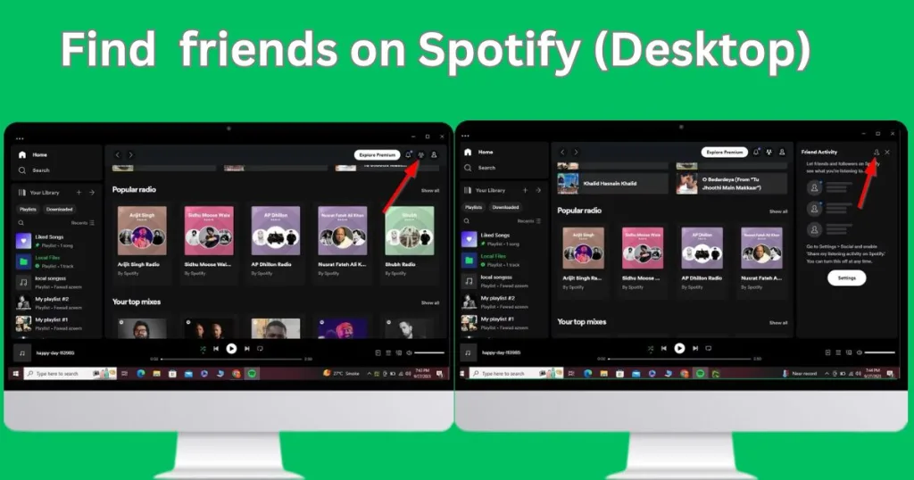 How to find and add friends on Spotify (Desktop)