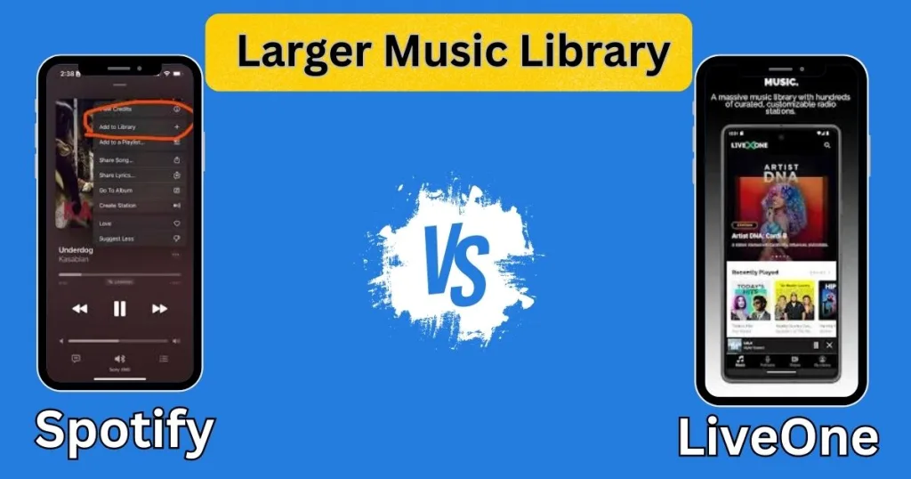 Larger Music Library