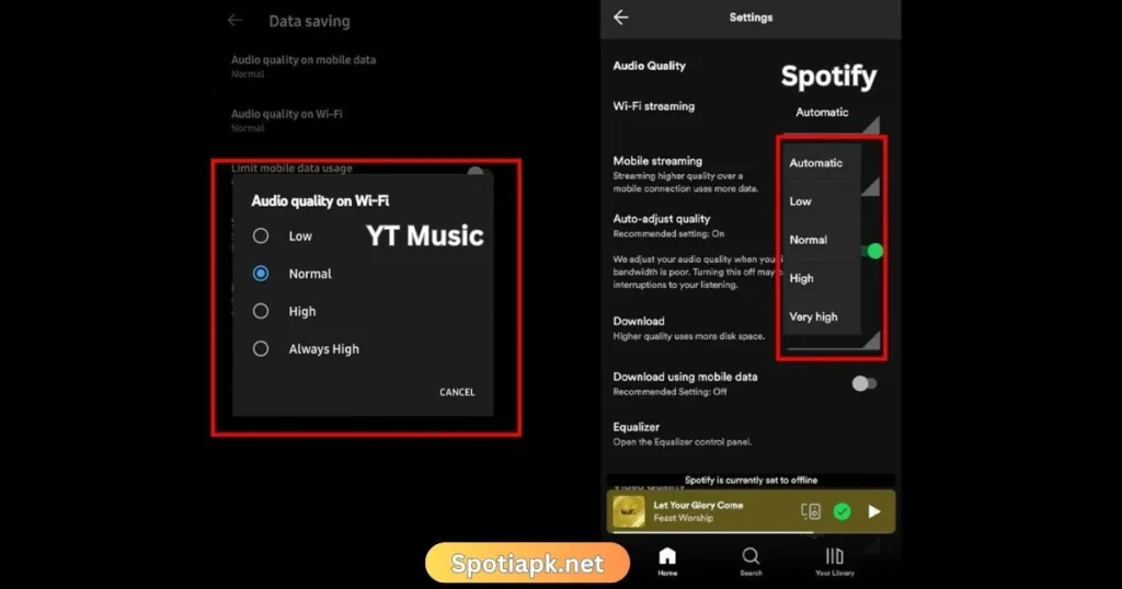 Spotify-Vs-YouTube-Music-Audio-Quality